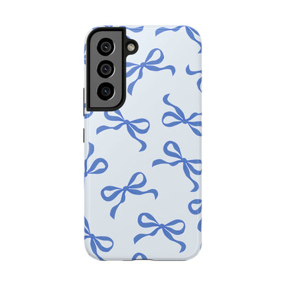 Vintage Blue Bow Phone Case