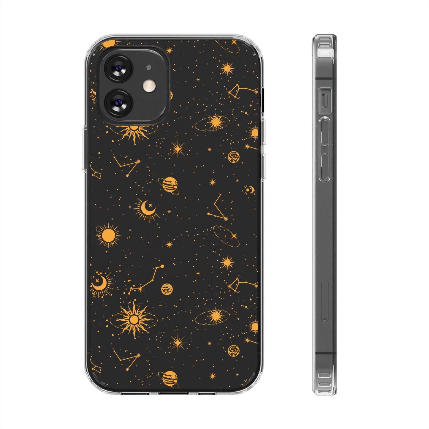 Space Magic Clear Phone Case