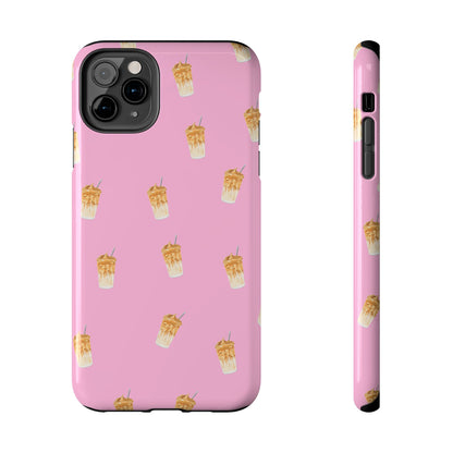 Pink Latte Love Phone Case