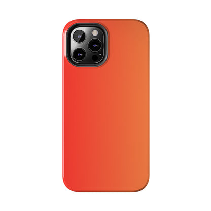 Vibrant Red Orange Phone Case