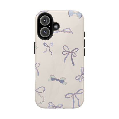 Coquette Pattern Ribbon bow Phone Case iPhone