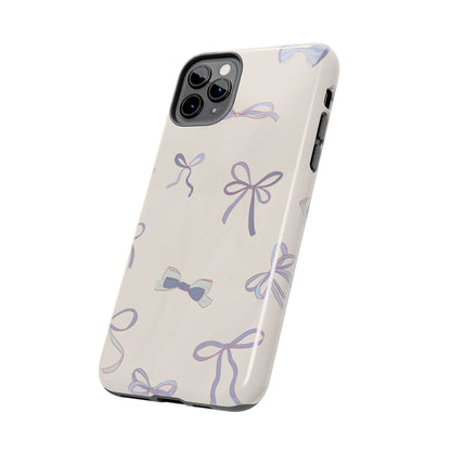 Coquette Pattern Ribbon bow Phone Case iPhone