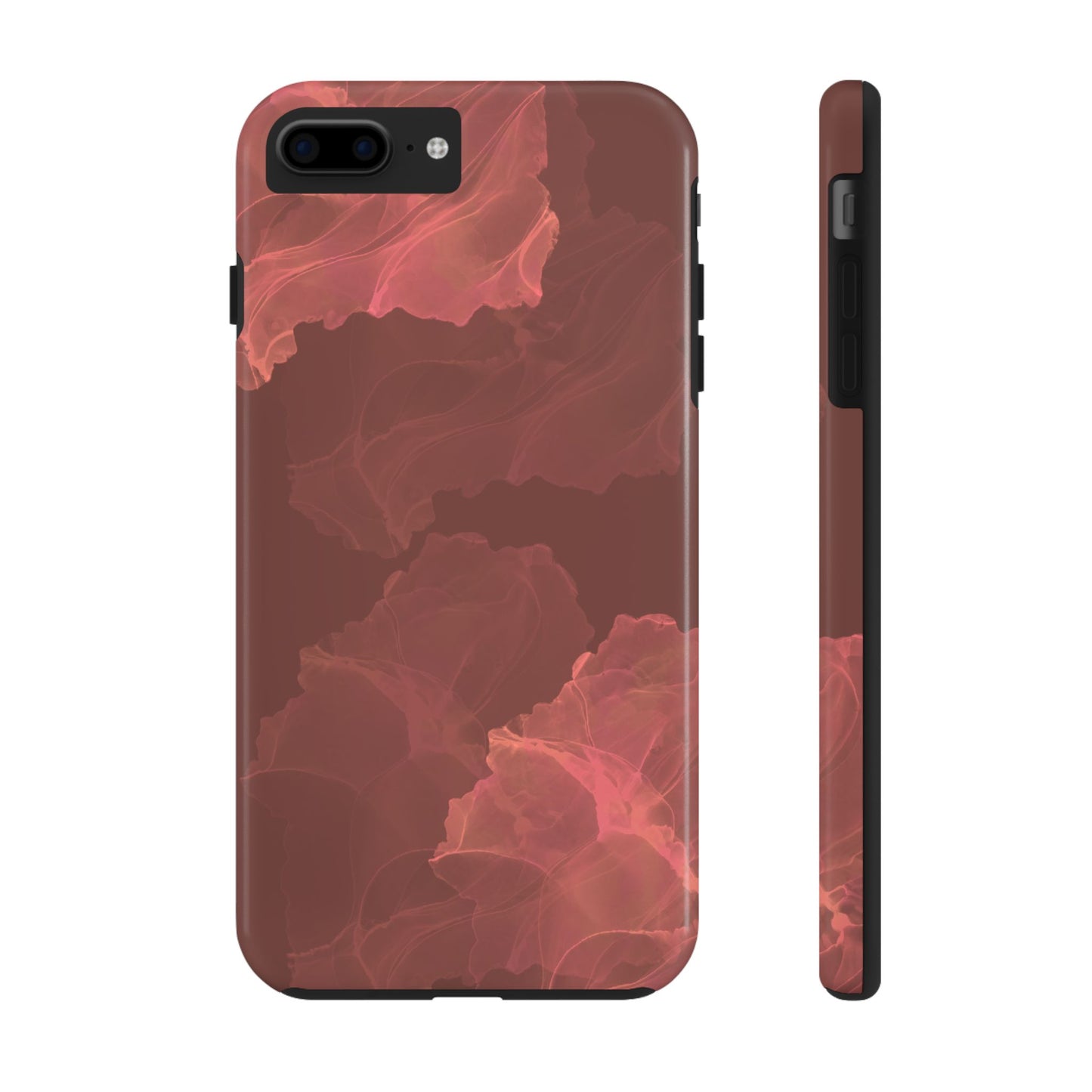 Blush Ink Splash Protective Phone Case