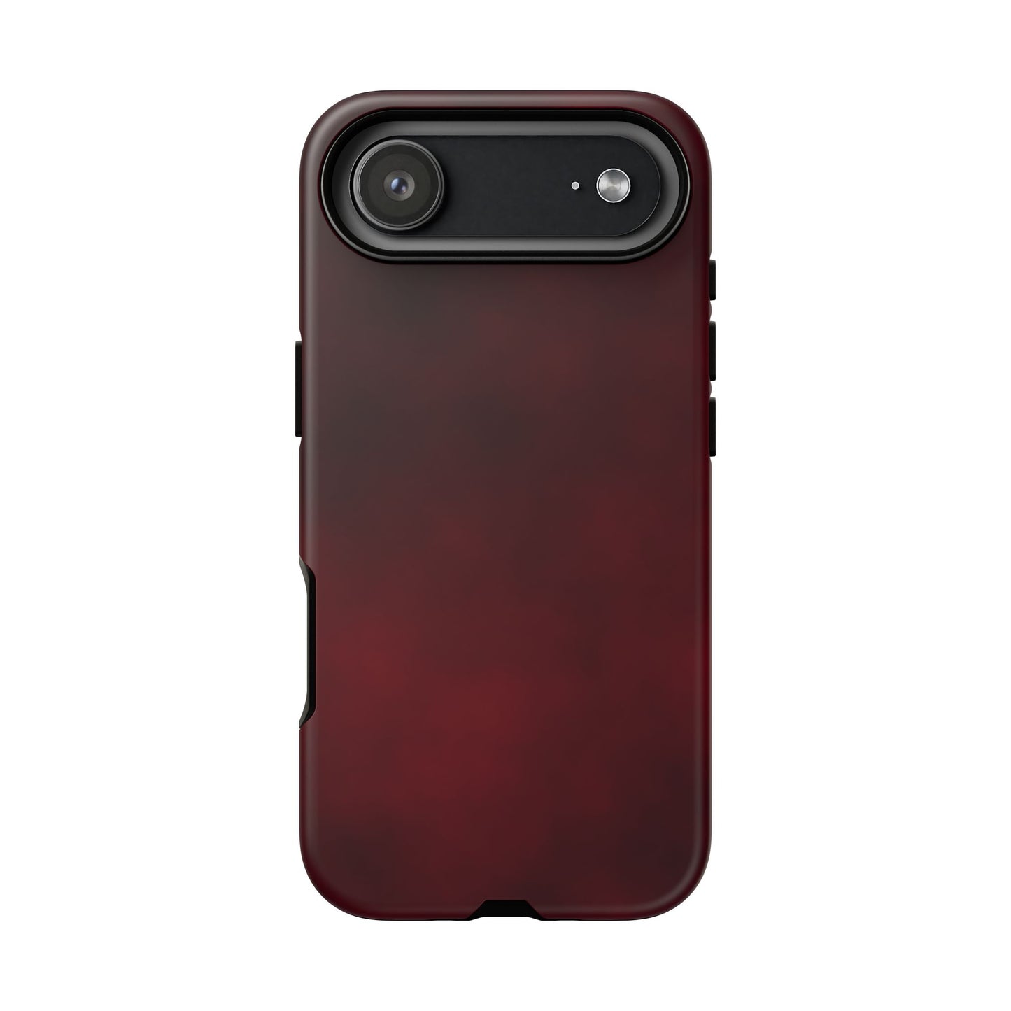 Vintage Burgundy Cherry Phone Case – Elegant Floral Design for iPhone 17 & Samsung Galaxy | Tough Protective Cover - JGUS