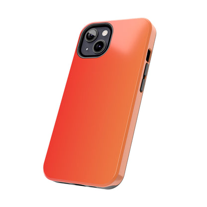 Vibrant Red Orange Phone Case