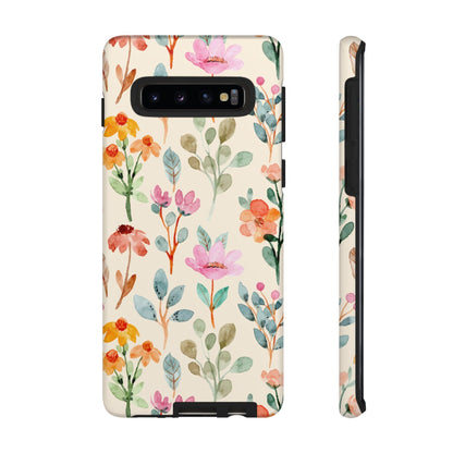 Petal Splash Watercolor Symphony Phone Case