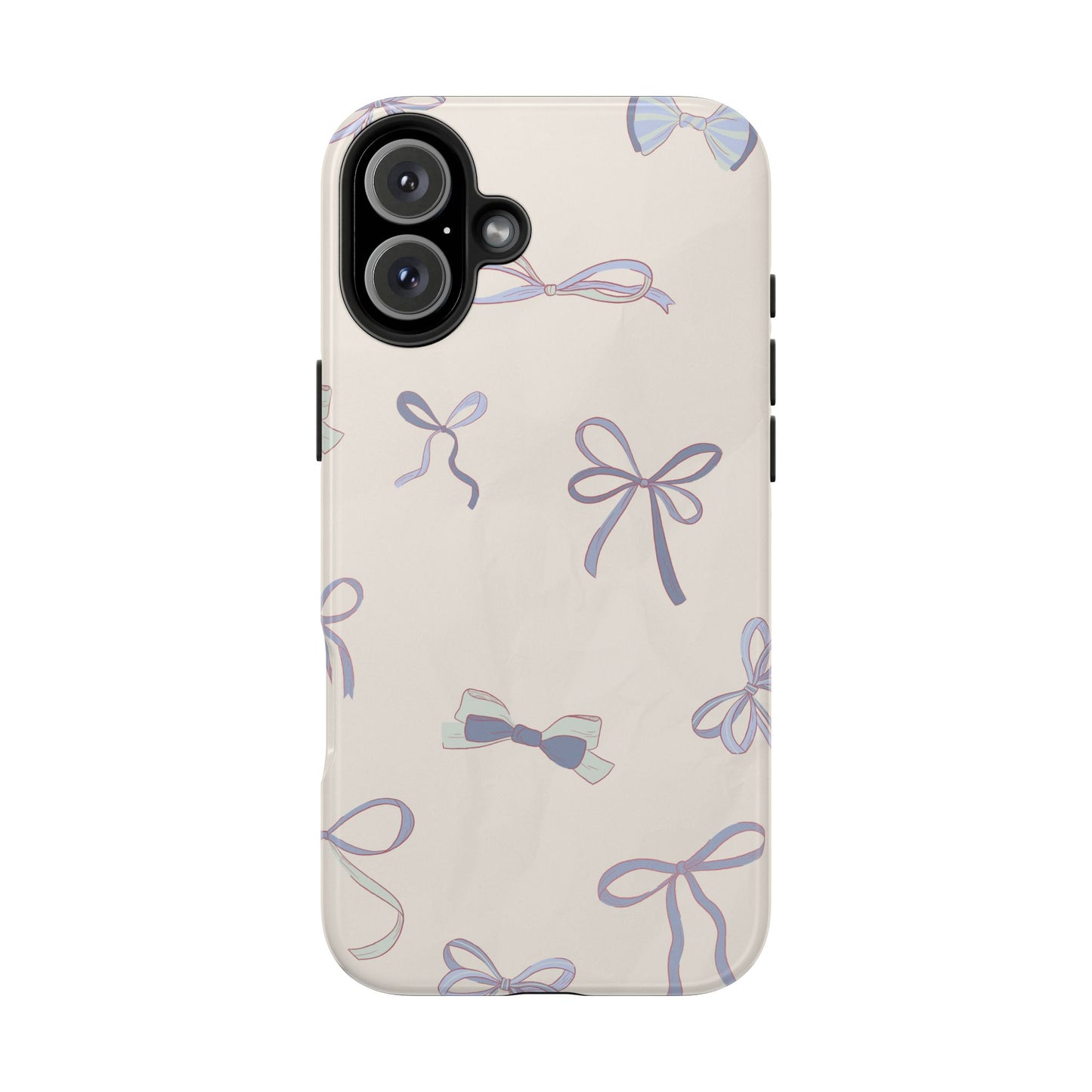 Coquette Pattern Ribbon bow Phone Case iPhone