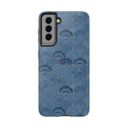 Abstract Shell Phone Case – Aesthetic Protective Cover for iPhone & Samsung