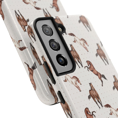 Wild Mustang Horse Pattern Phone Case – Stylish, Protective & Eco-Friendly