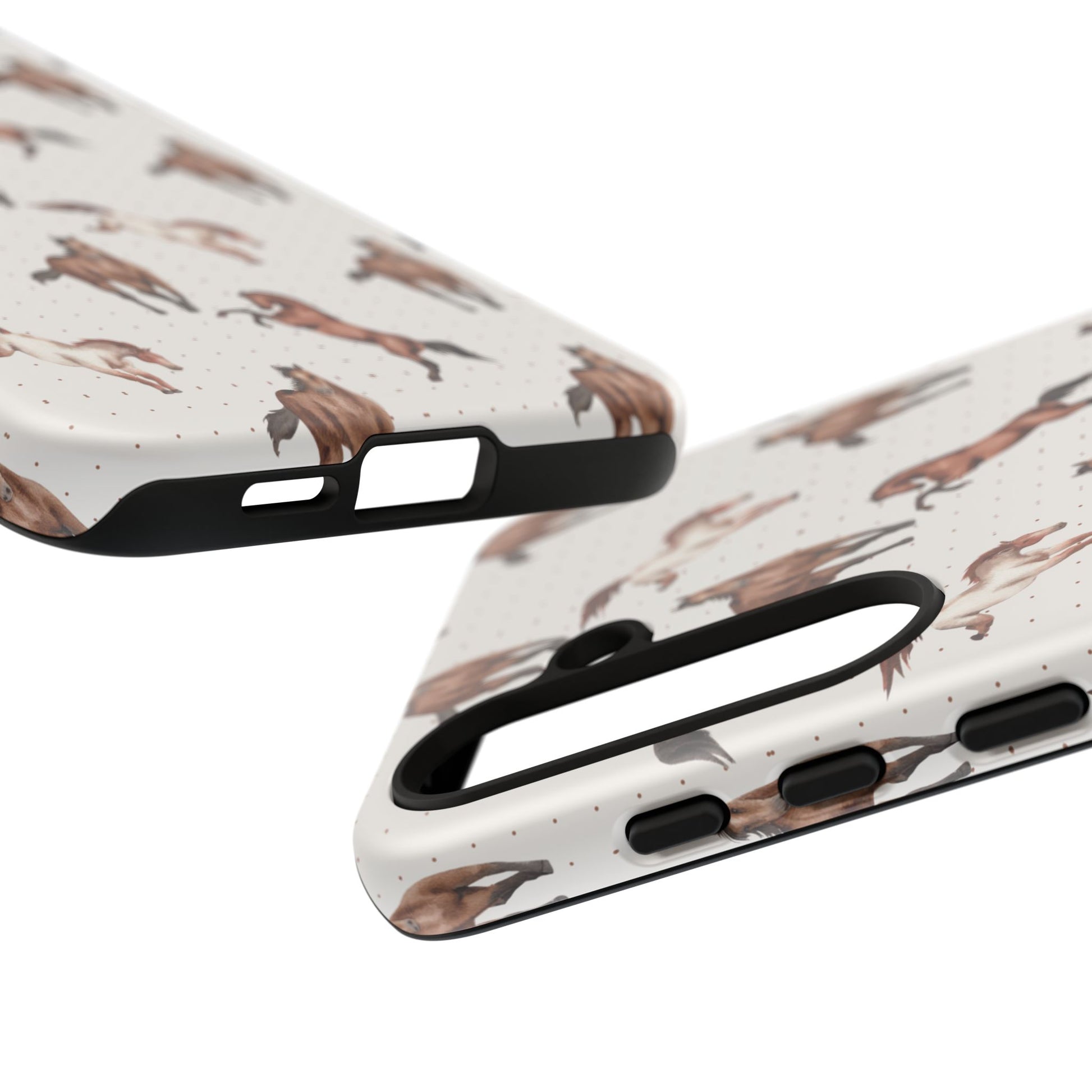 Wild Mustang Horse Pattern Phone Case – Stylish, Protective & Eco-Friendly - JGUS