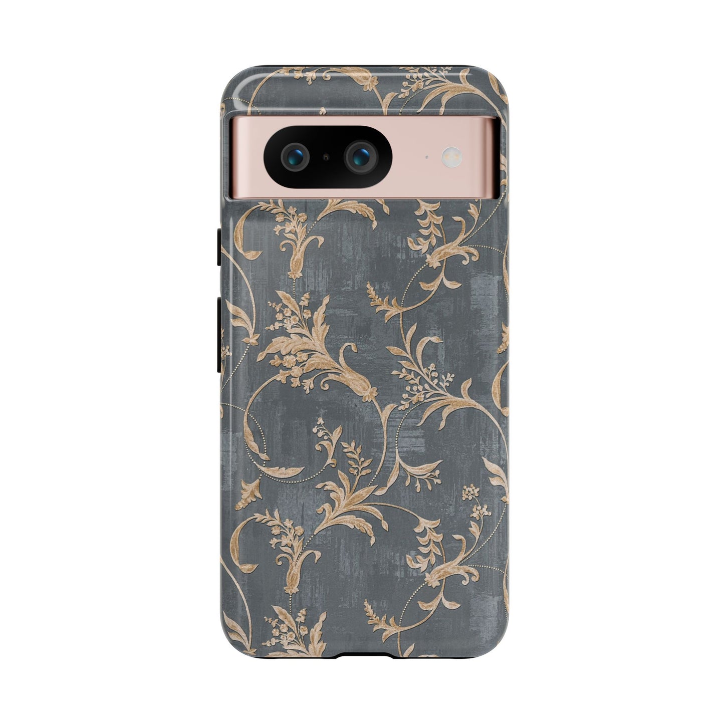 Old-Fashioned Flower Phone Case – Aesthetic Protective Cover for iPhone & Samsung - JGUS