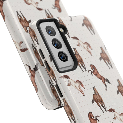 Wild Mustang Horse Pattern Phone Case – Stylish, Protective & Eco-Friendly