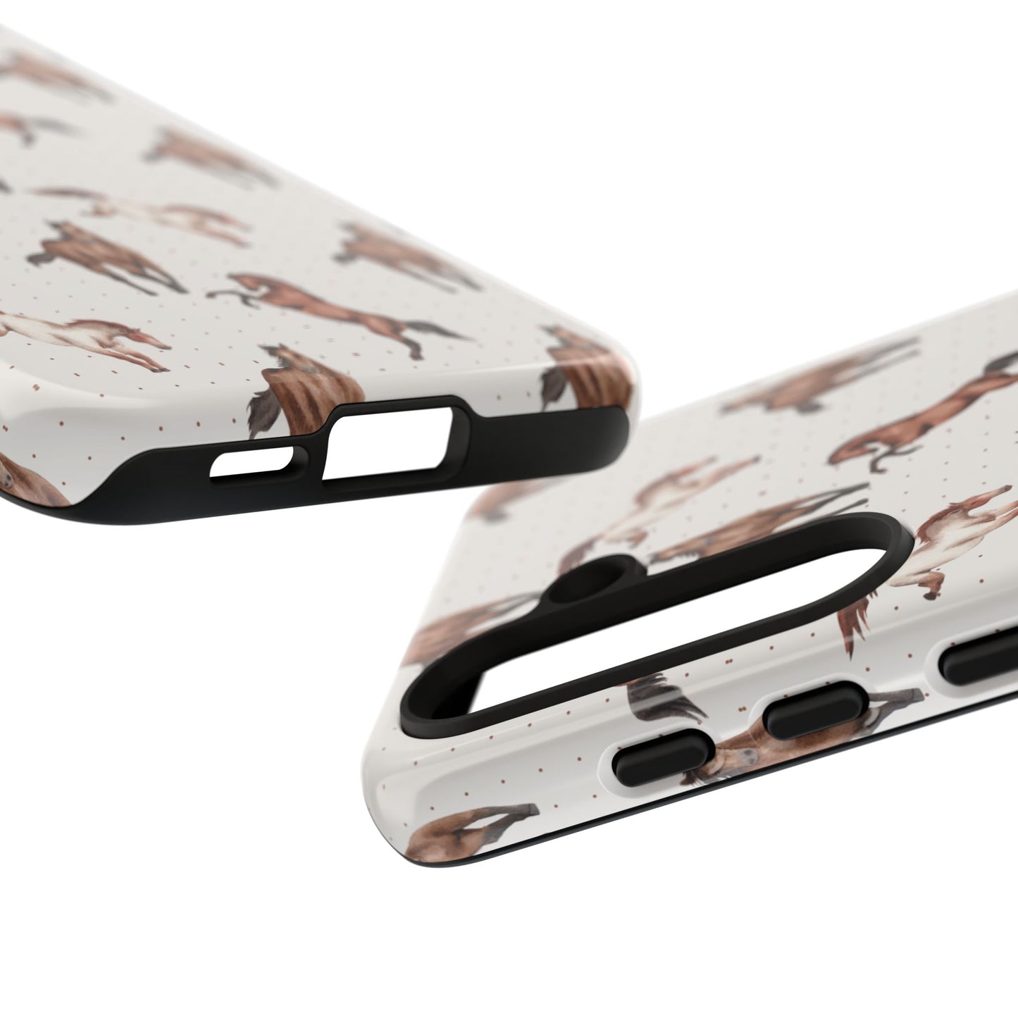 Wild Mustang Horse Pattern Phone Case – Stylish, Protective & Eco-Friendly - JGUS