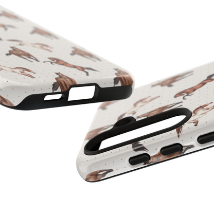 Wild Mustang Horse Pattern Phone Case – Stylish, Protective & Eco-Friendly - JGUS