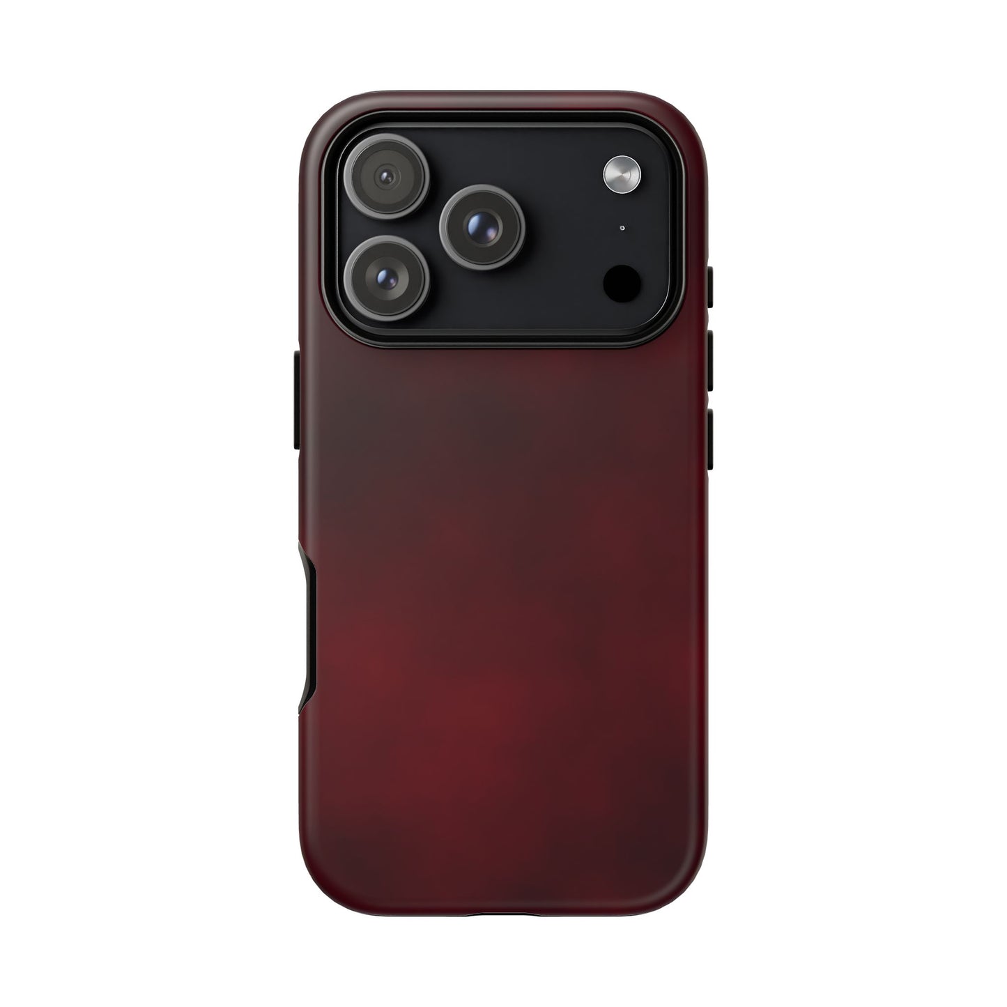 Vintage Burgundy Cherry Phone Case – Elegant Floral Design for iPhone 17 & Samsung Galaxy | Tough Protective Cover - JGUS