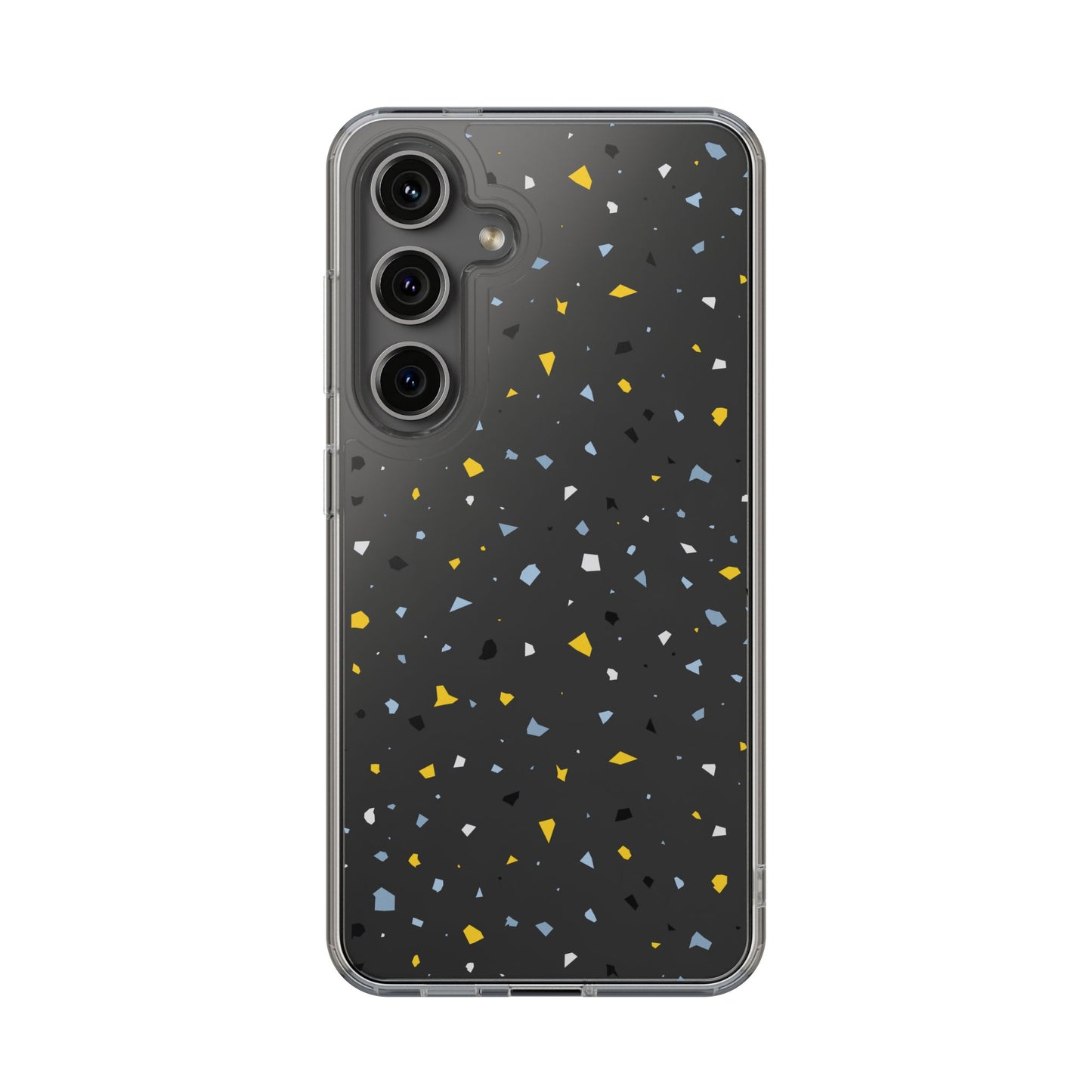 Terrazzo Chic Clear Phone Cases