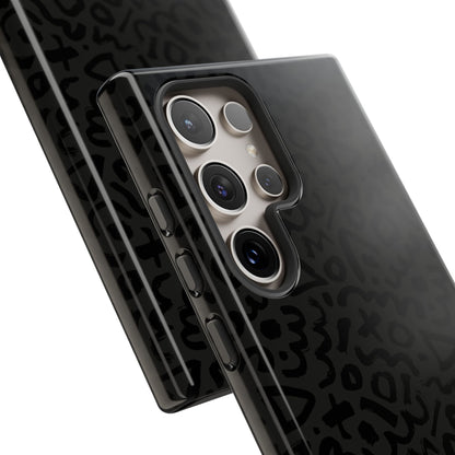 Retro Geometric Vibes Phone Case – 80s 90s Vintage Abstract Pattern for iPhone & Samsung - JGUS