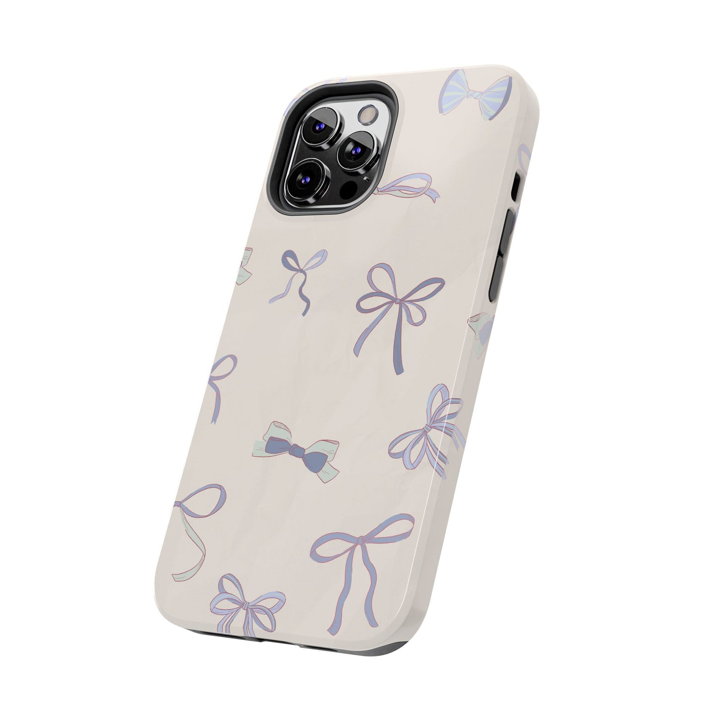 Coquette Pattern Ribbon bow Phone Case iPhone