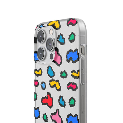 Vibrant Leopard Flexi Case - JGUS