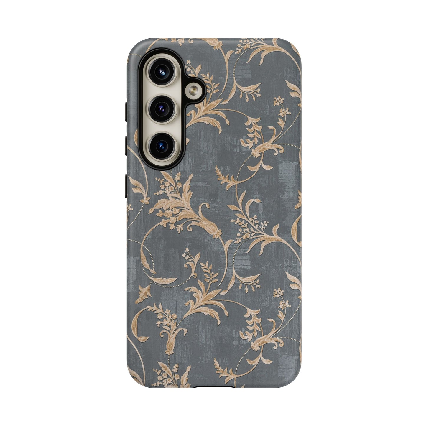 Old-Fashioned Flower Phone Case – Aesthetic Protective Cover for iPhone & Samsung - JGUS