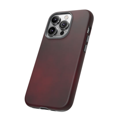Vintage Burgundy Cherry Phone Case – Elegant Floral Design for iPhone 17 & Samsung Galaxy | Tough Protective Cover - JGUS