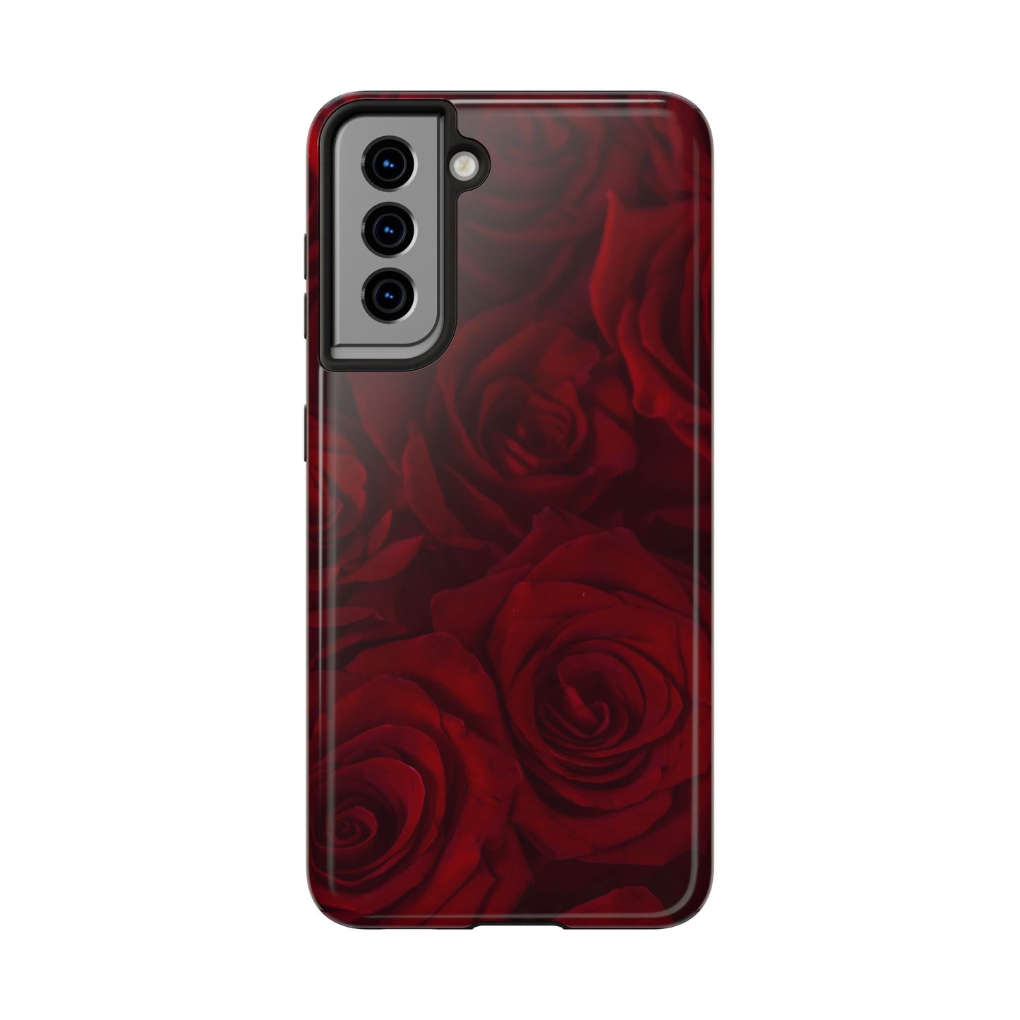 Velvet Rose - Burgundy Floral Phone Case