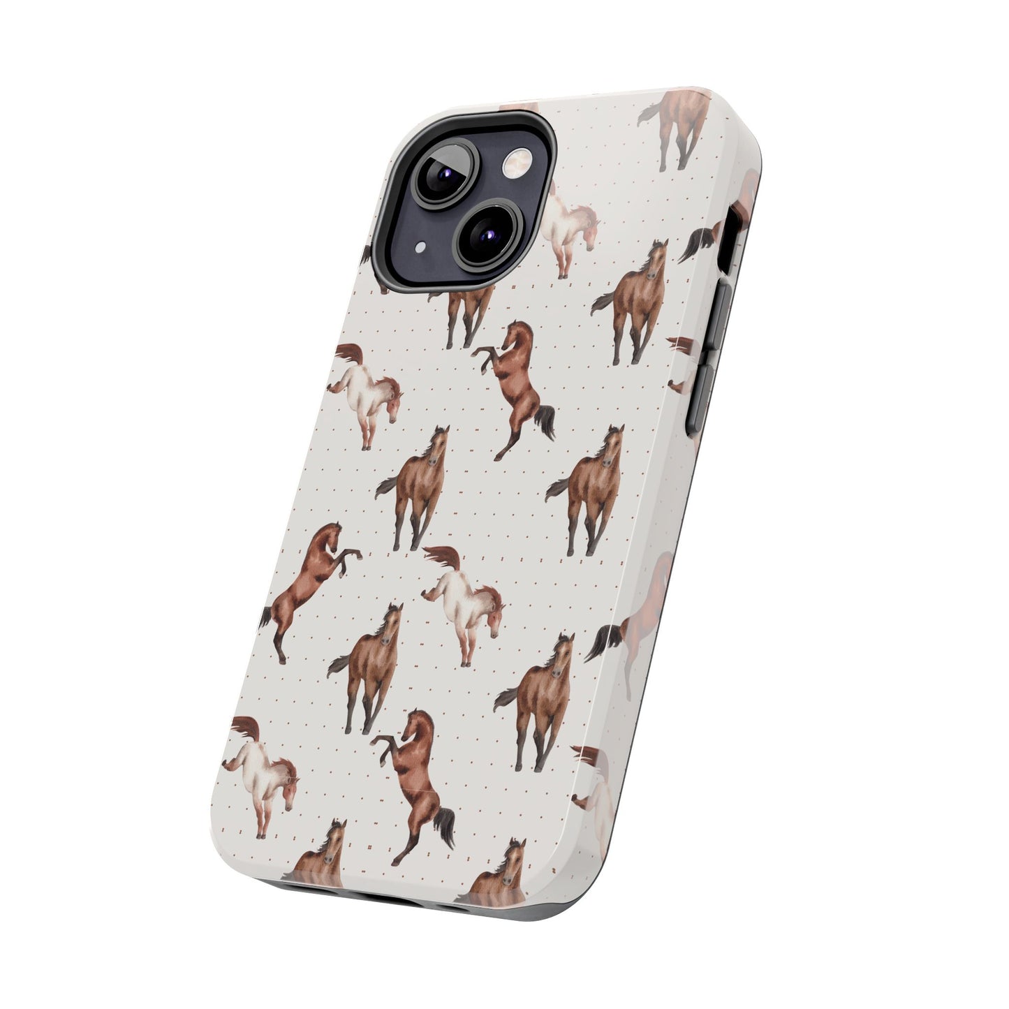 Wild Mustang Horse Pattern Phone Case – Stylish, Protective & Eco-Friendly