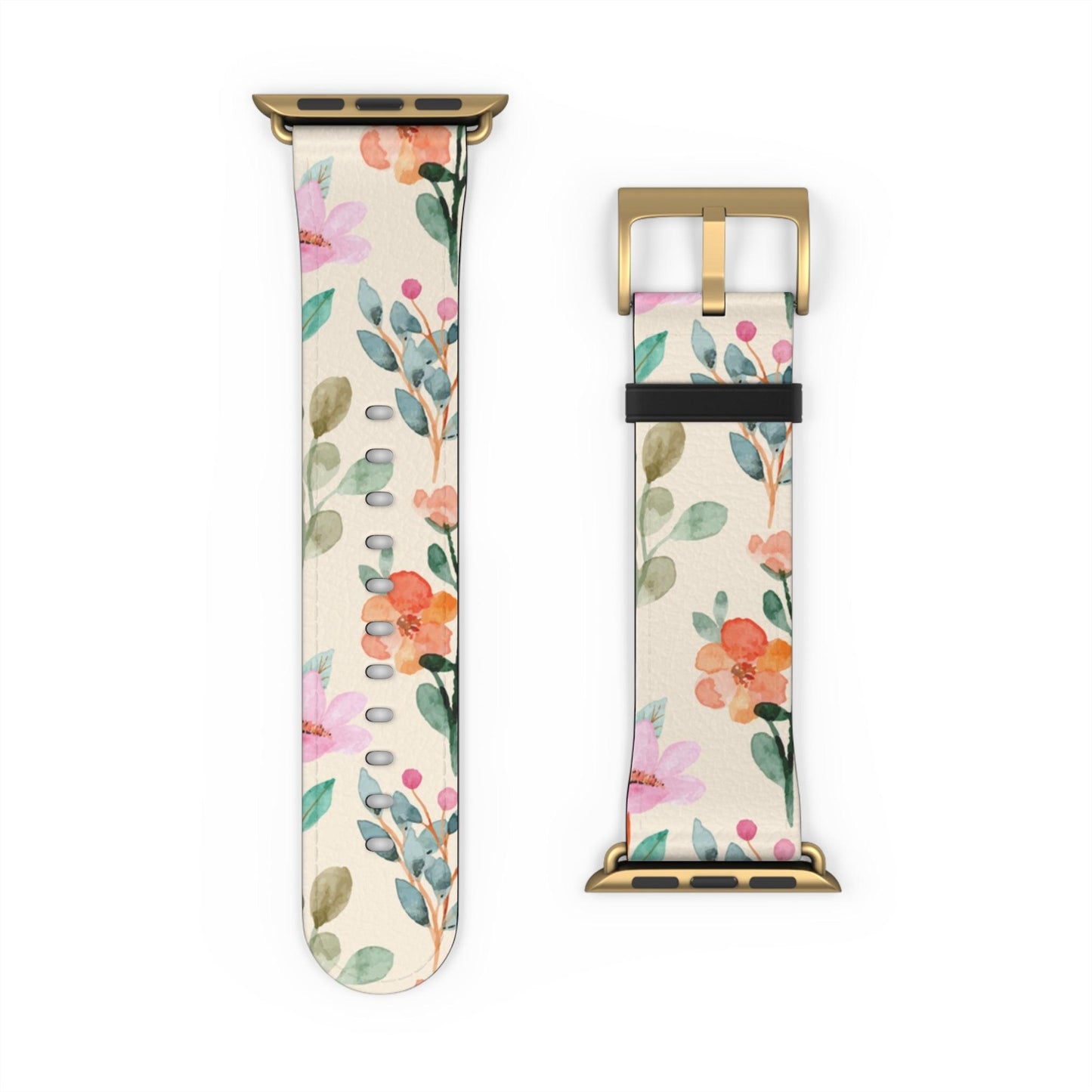 Petal Splash Watercolor Symphony Apple Watch Band - JGUS