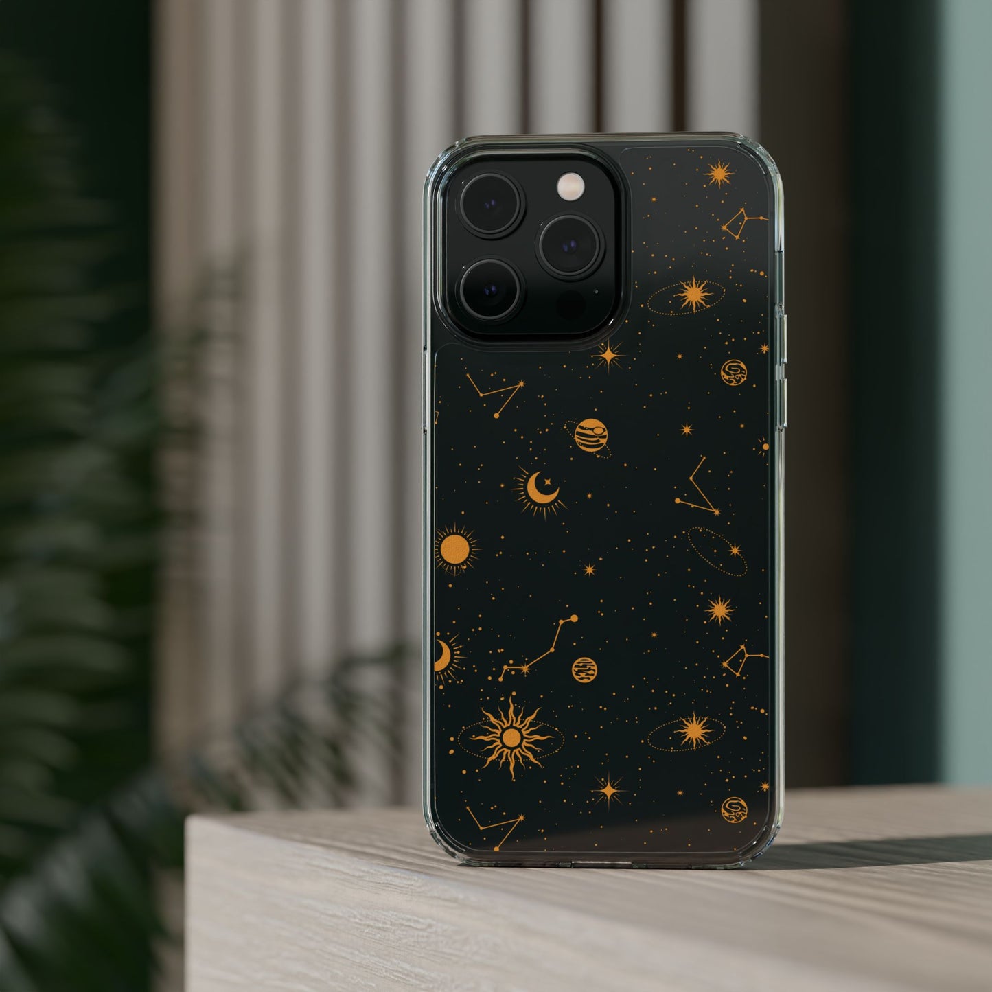 Space Magic Clear Phone Case