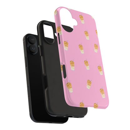 Pink Latte Love Phone Case