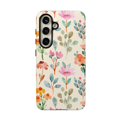 Petal Splash Watercolor Symphony Phone Case