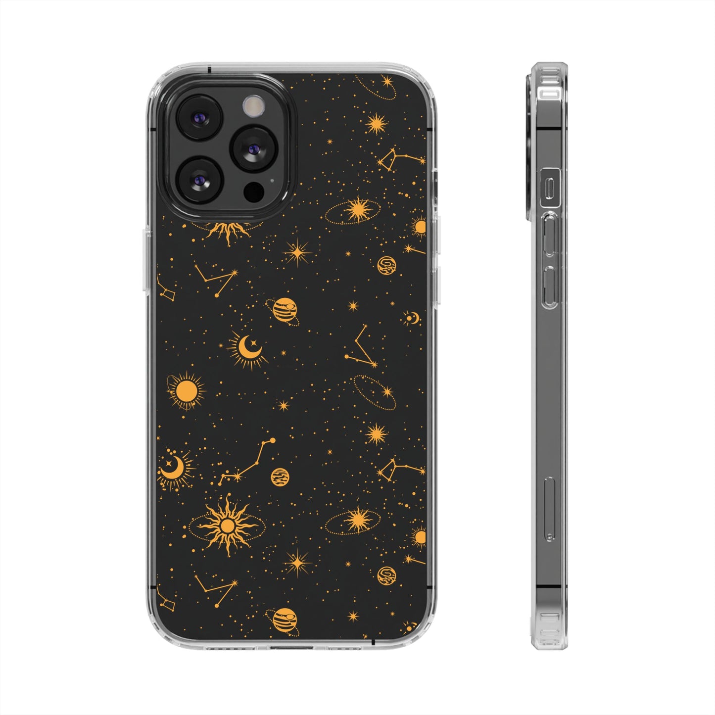 Space Magic Clear Phone Case