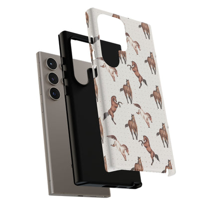 Wild Mustang Horse Pattern Phone Case – Stylish, Protective & Eco-Friendly - JGUS