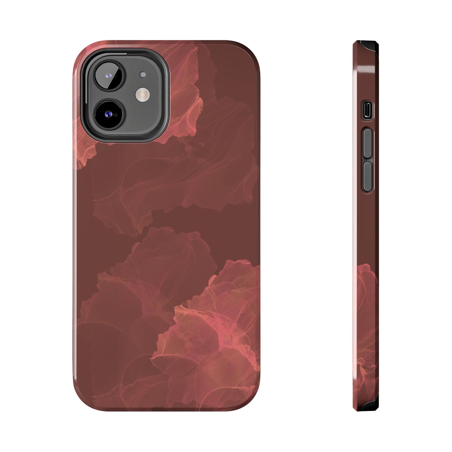 Blush Ink Splash Protective Phone Case