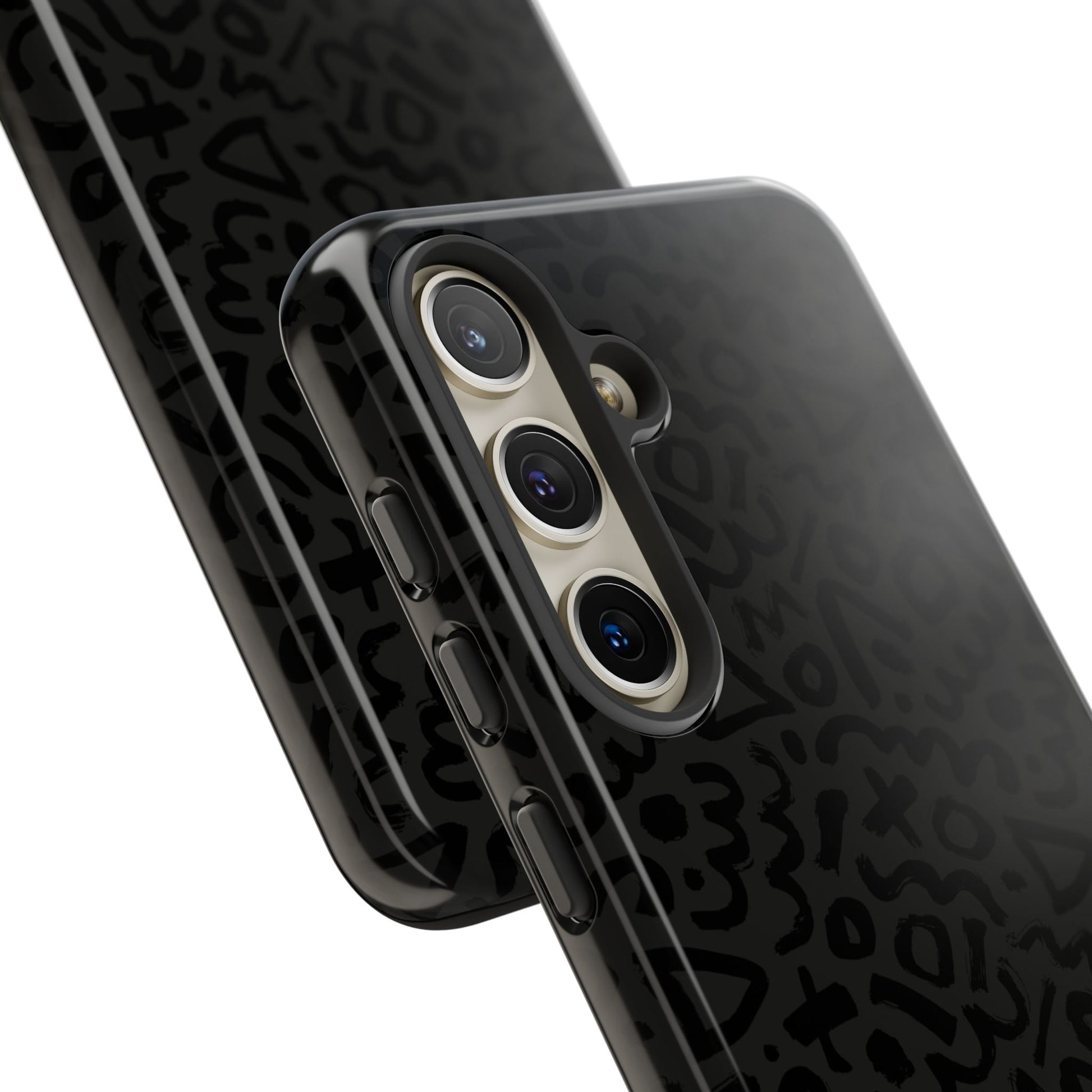 Retro Geometric Vibes Phone Case – 80s 90s Vintage Abstract Pattern for iPhone & Samsung - JGUS