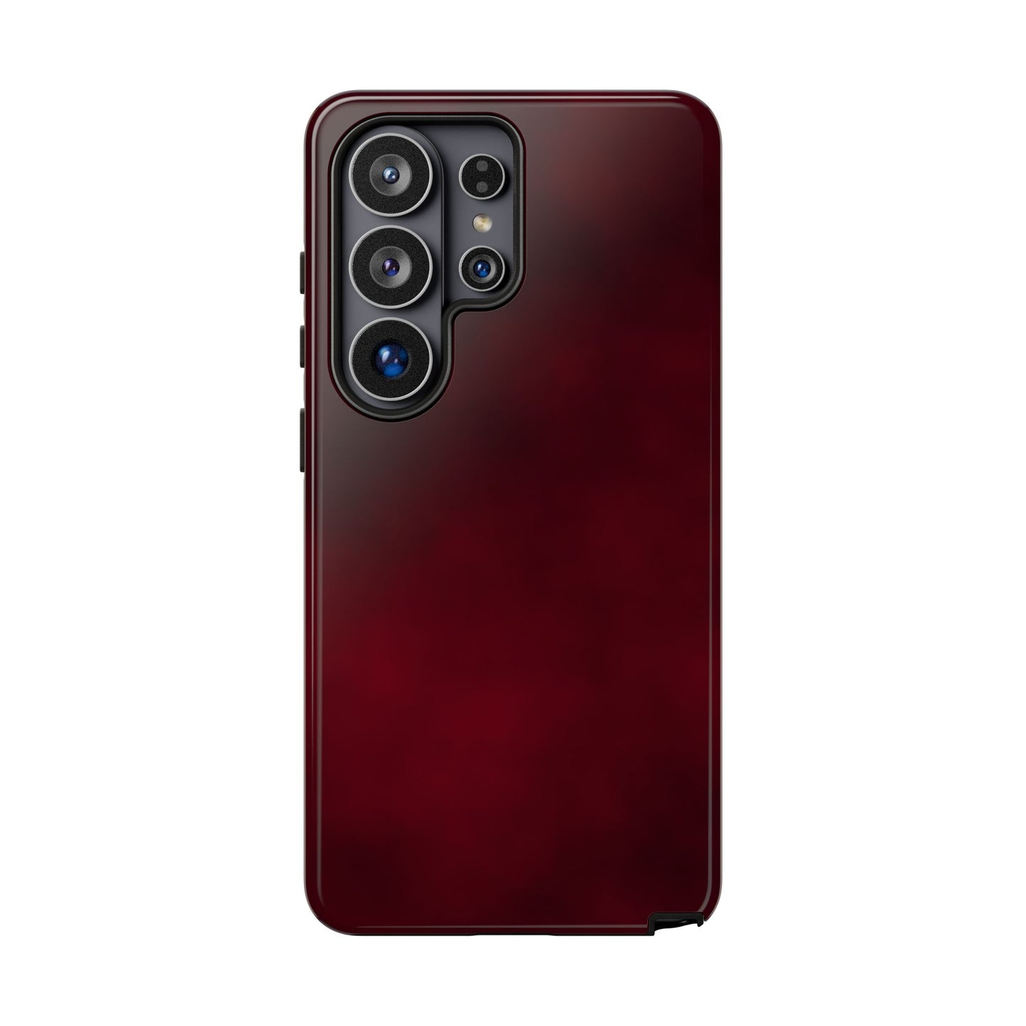Vintage Burgundy Cherry Phone Case – Elegant Floral Design for iPhone 17 & Samsung Galaxy | Tough Protective Cover - JGUS