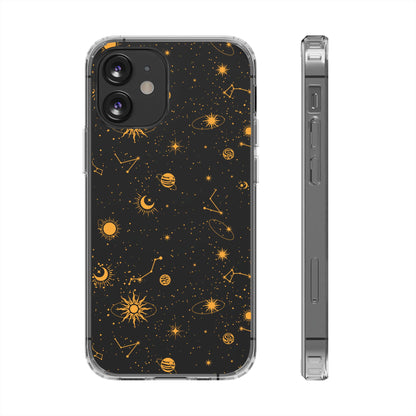 Space Magic Clear Phone Case