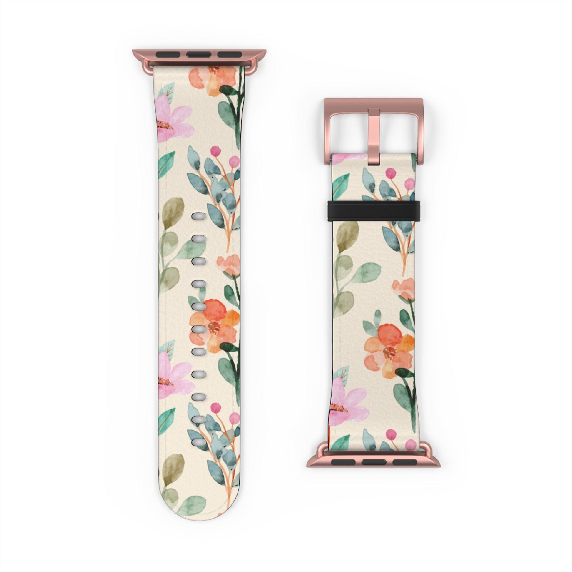 Petal Splash Watercolor Symphony Apple Watch Band - JGUS