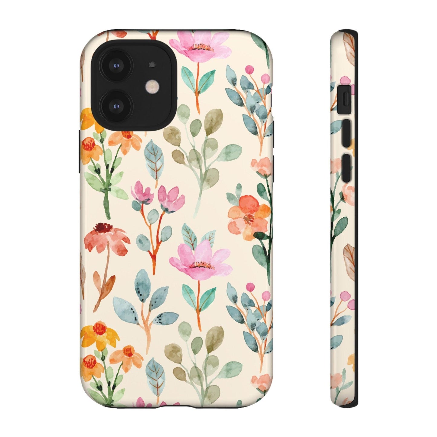 Petal Splash Watercolor Symphony Phone Case