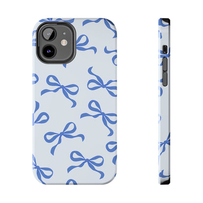 Vintage Blue Bow Phone Case