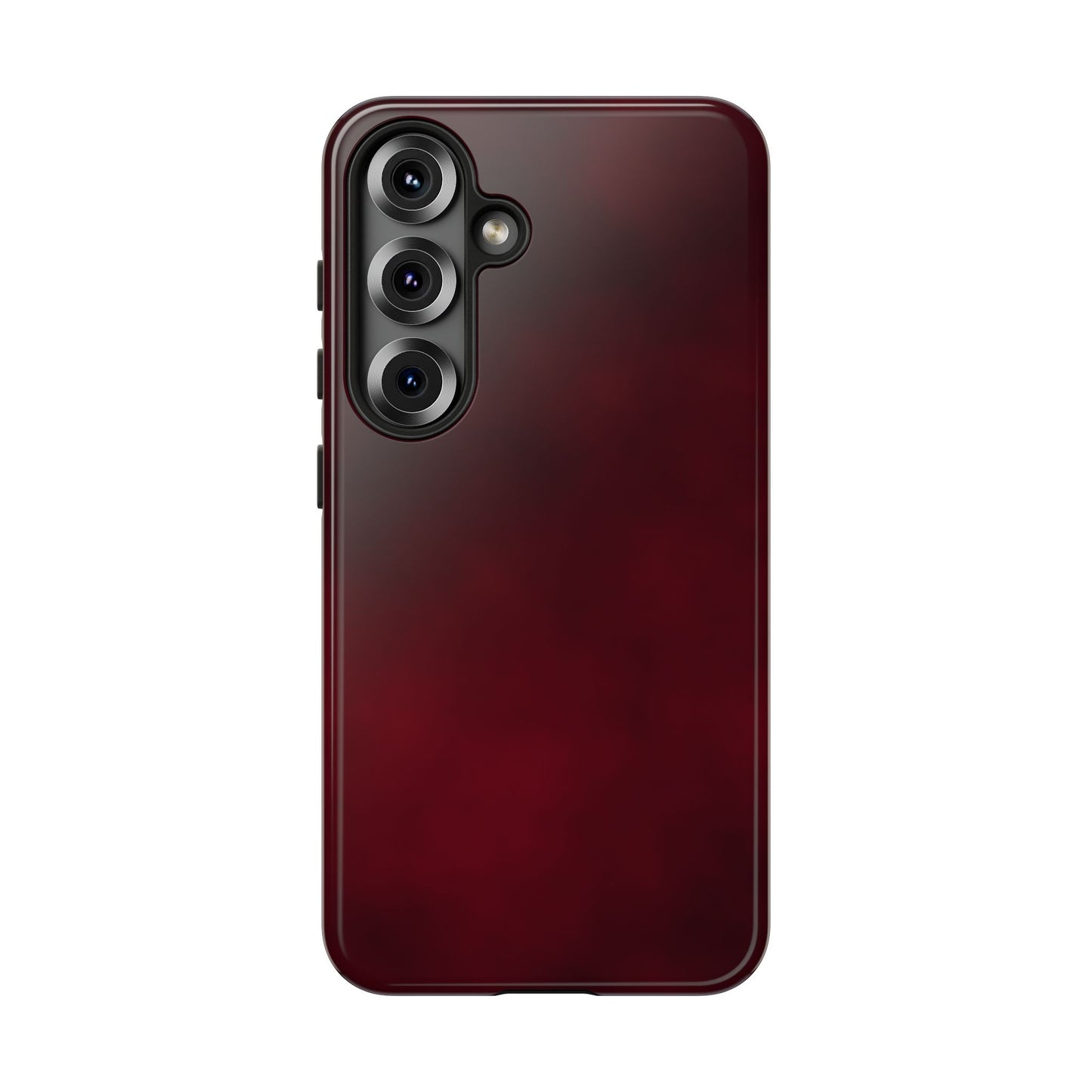 Vintage Burgundy Cherry Phone Case – Elegant Floral Design for iPhone 17 & Samsung Galaxy | Tough Protective Cover - JGUS
