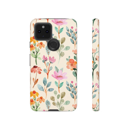 Petal Splash Watercolor Symphony Phone Case