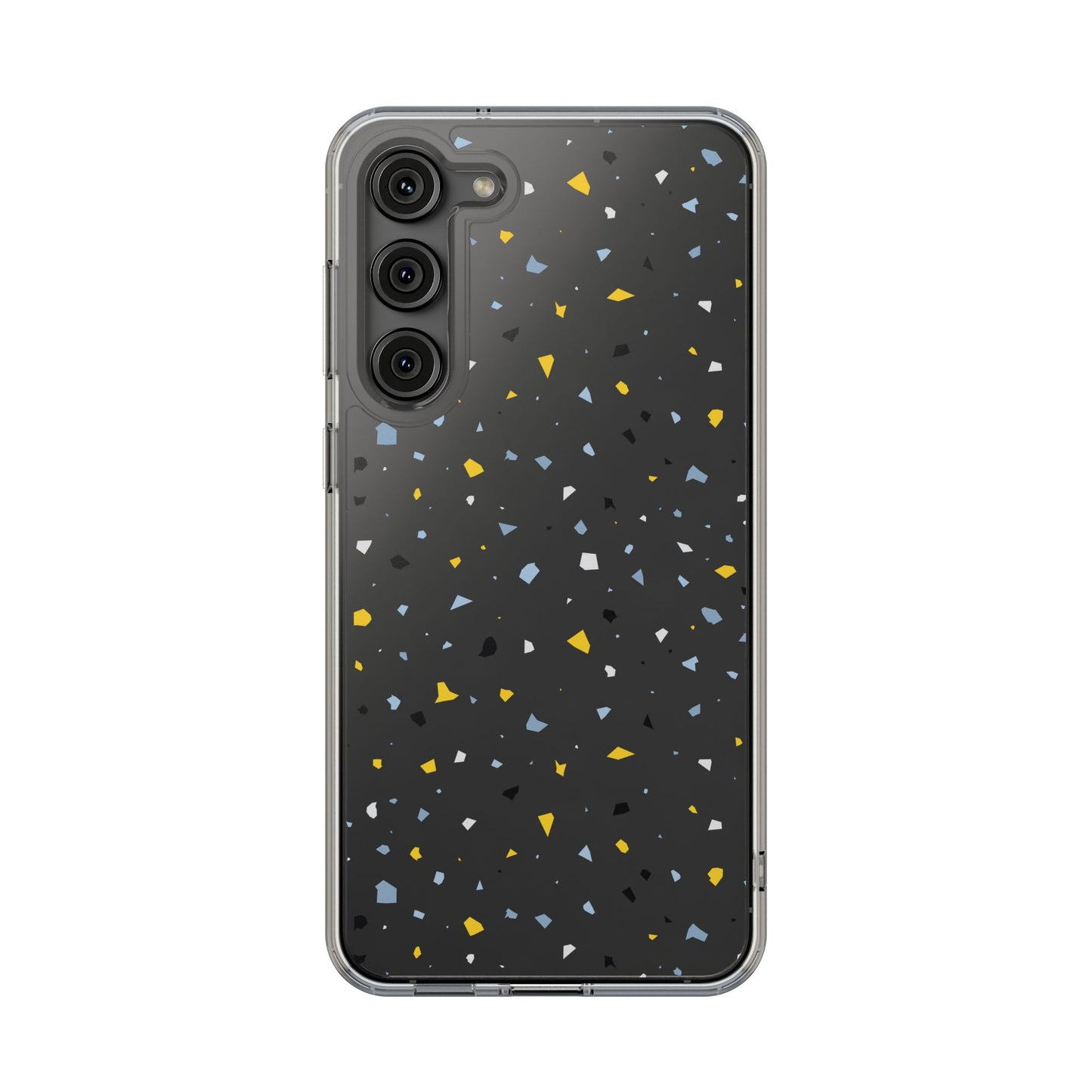 Terrazzo Chic Clear Phone Cases