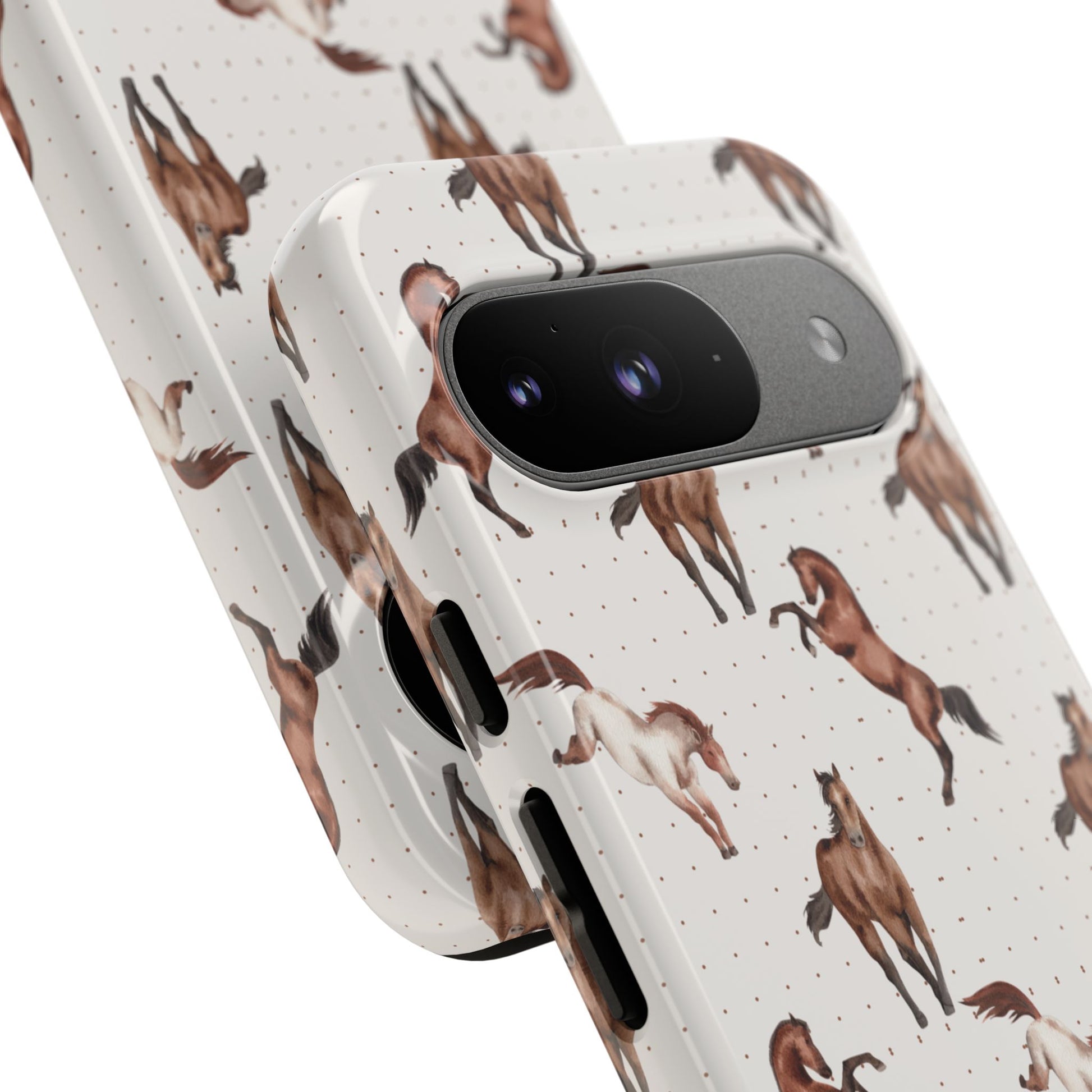 Wild Mustang Horse Pattern Phone Case – Stylish, Protective & Eco-Friendly - JGUS