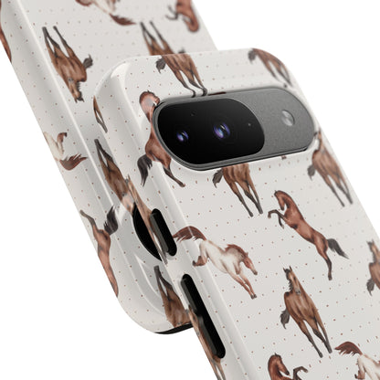 Wild Mustang Horse Pattern Phone Case – Stylish, Protective & Eco-Friendly - JGUS
