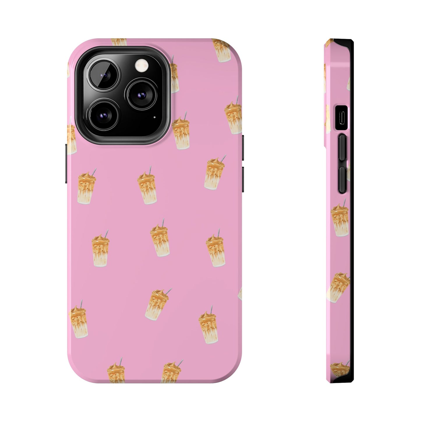 Pink Latte Love Phone Case