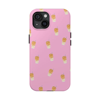 Pink Latte Love Phone Case