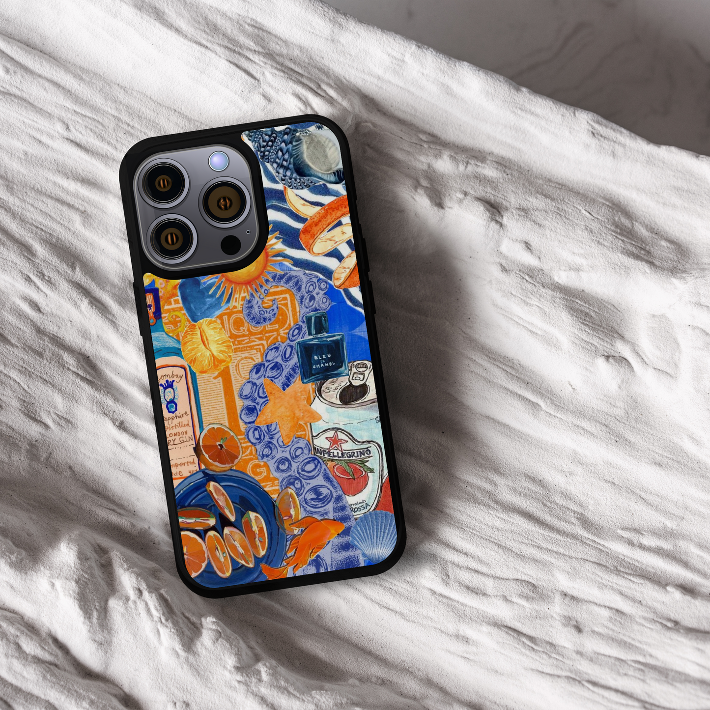 Sunset Splash Collage Case