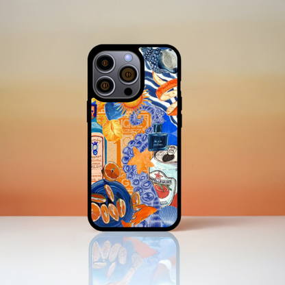 Sunset Splash Collage Case