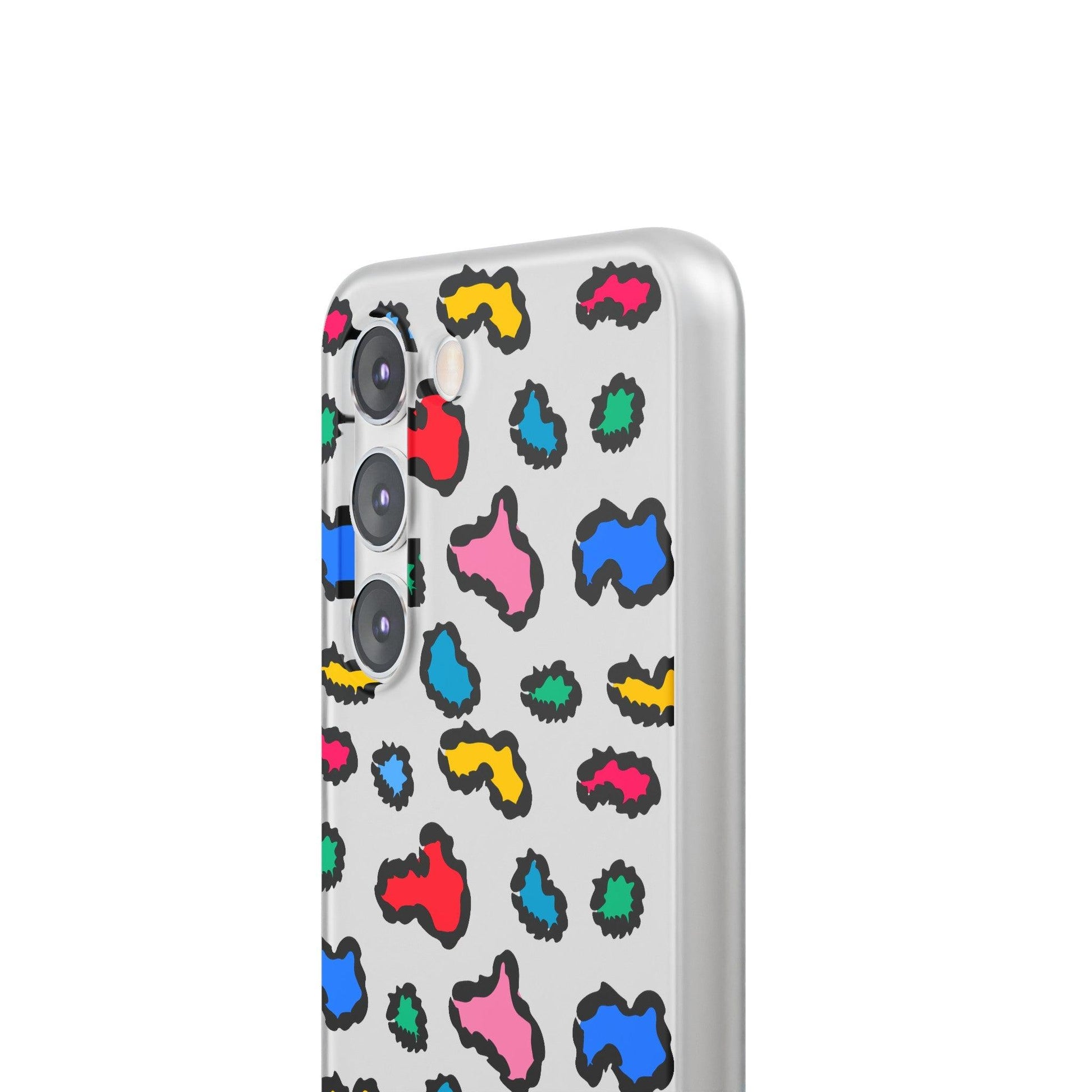 Vibrant Leopard Flexi Case - JGUS